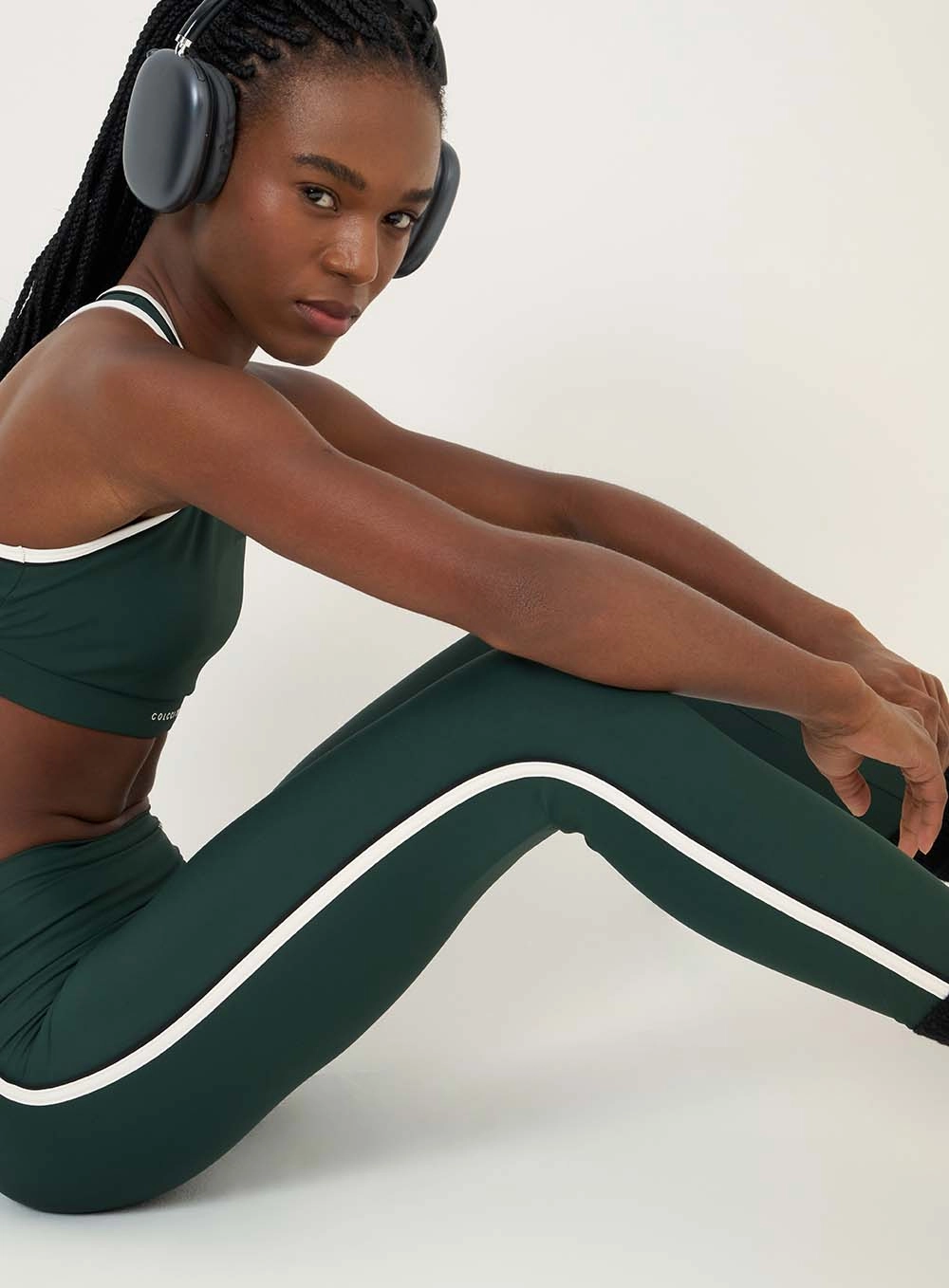 Conjunto Malha Sport  Feminino Colcci Sport Verde
