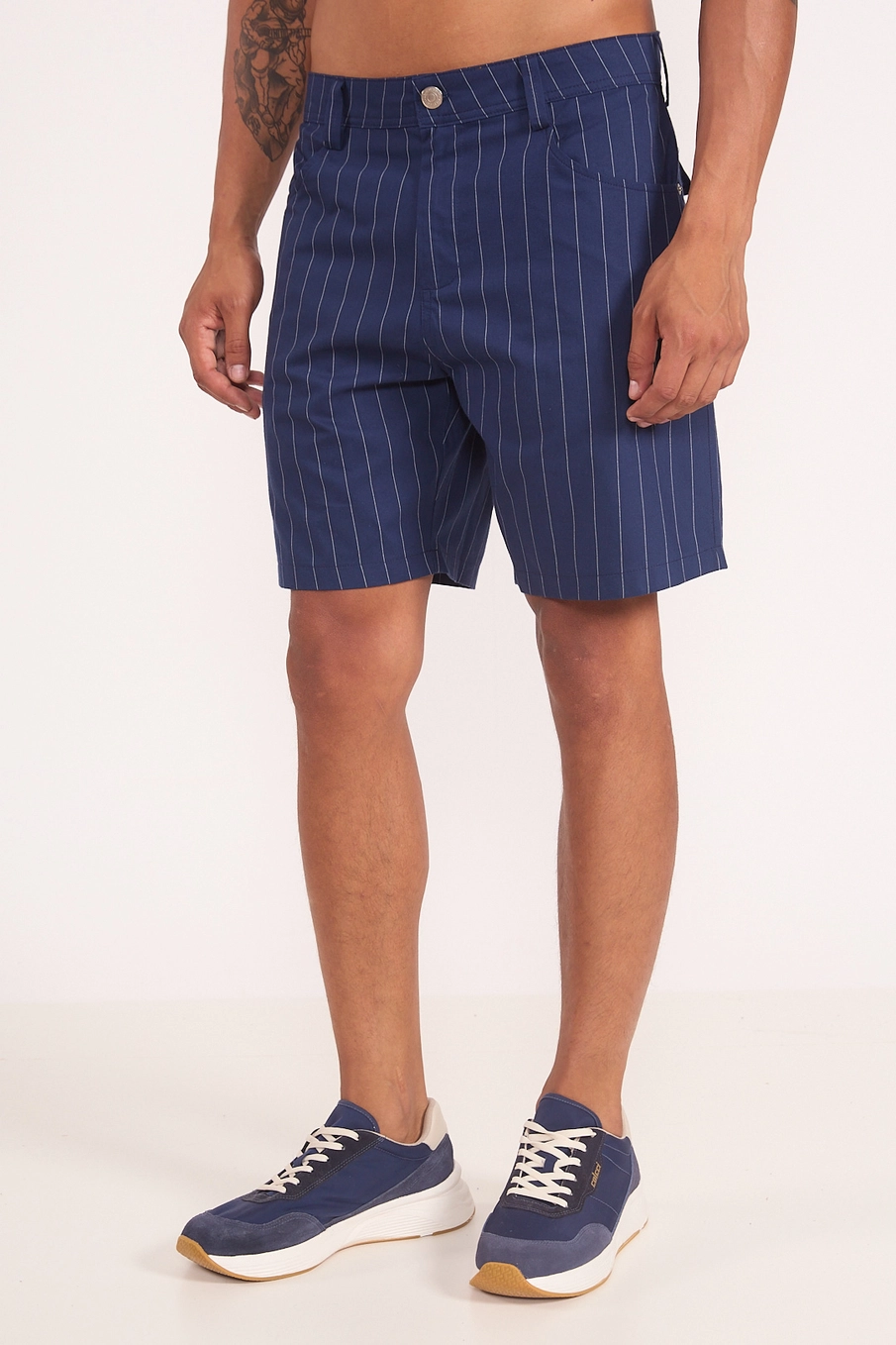 Bermuda Masculina Risca De Giz Estampados