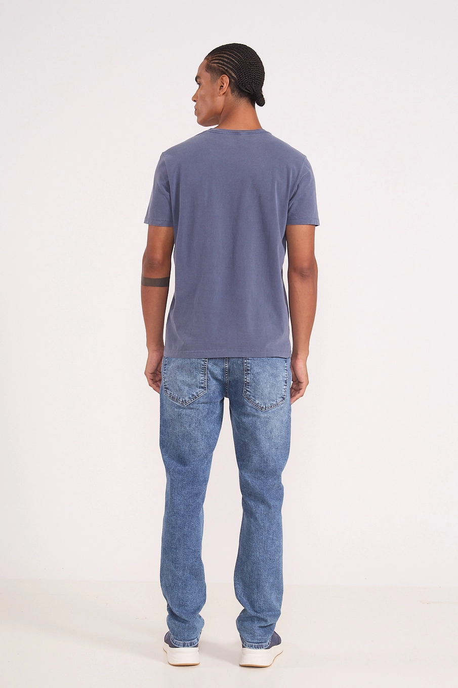 Camiseta Masculina Estonada Music Festival Azul