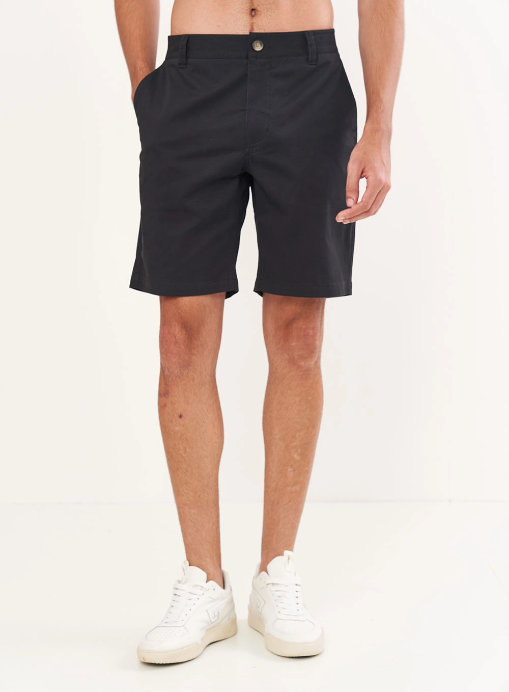 Bermuda Chino Sarja Preto