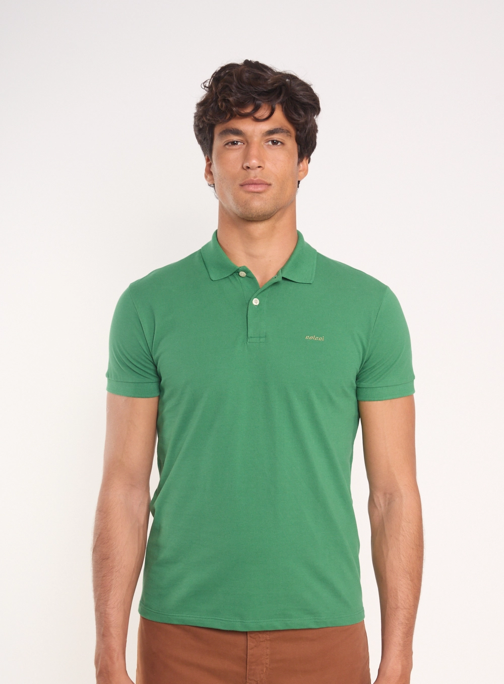 Camisa Polo Essential Piquet Verde