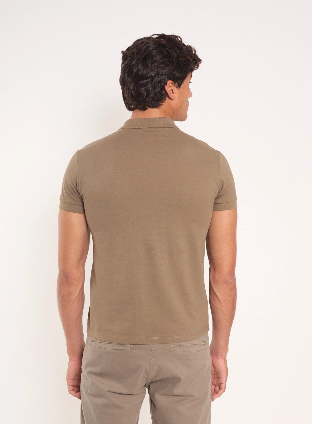 Camisa Polo Essential Piquet Verde Biosphere