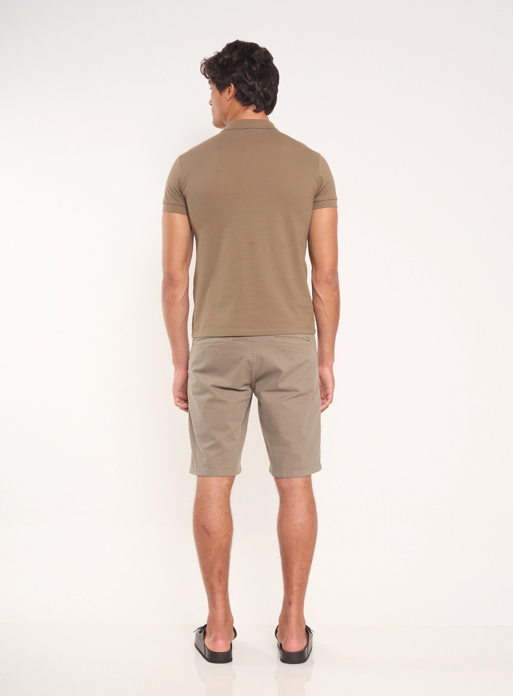 Camisa Polo Essential Piquet Verde Biosphere