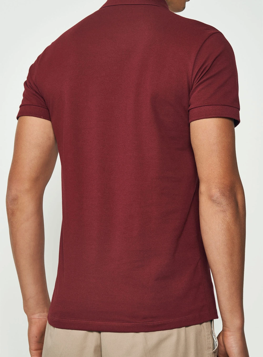 Camisa Polo Essential Piquet Bordô Bloodstone