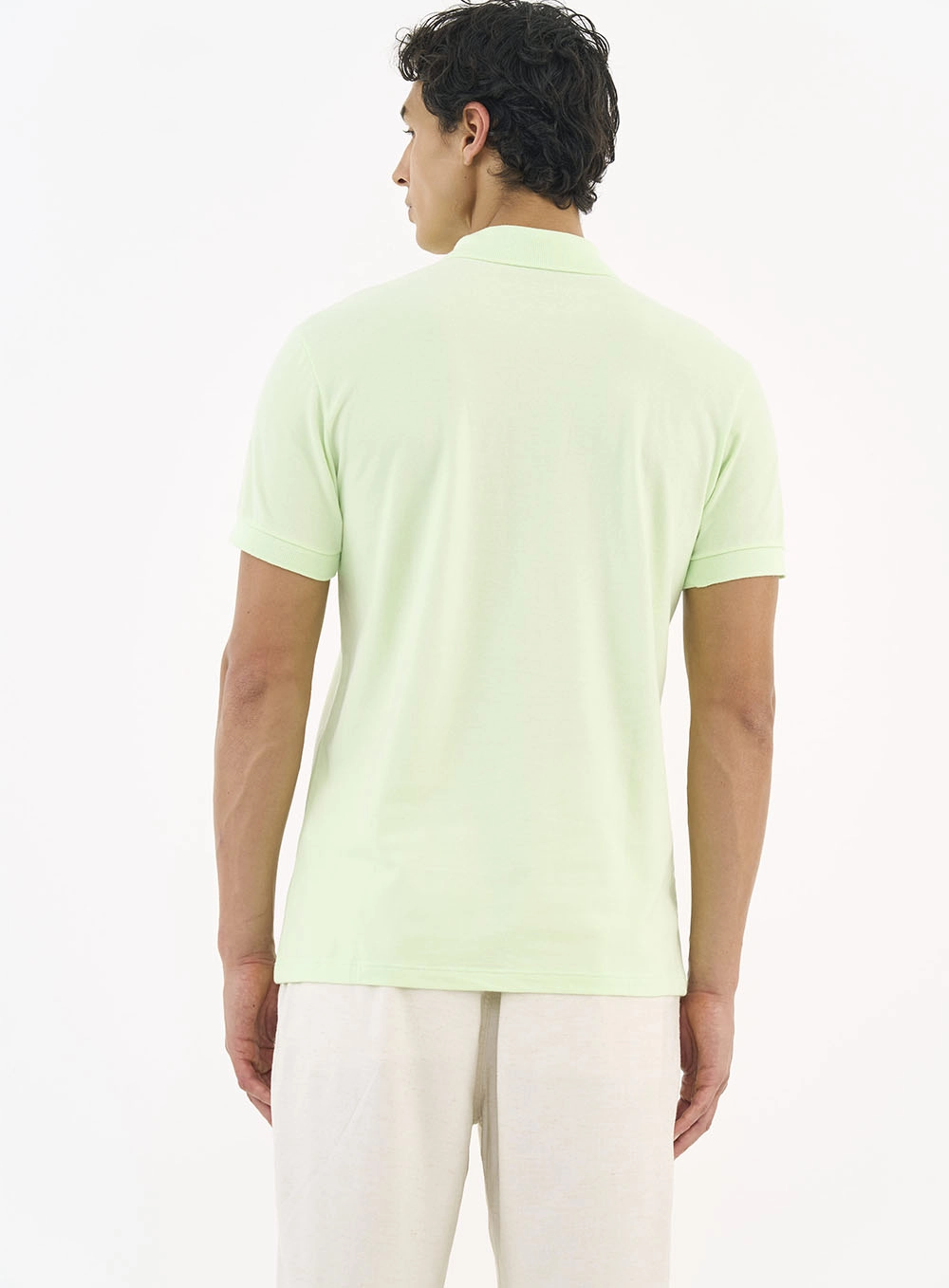 Camisa Polo Essential Piquet Verde