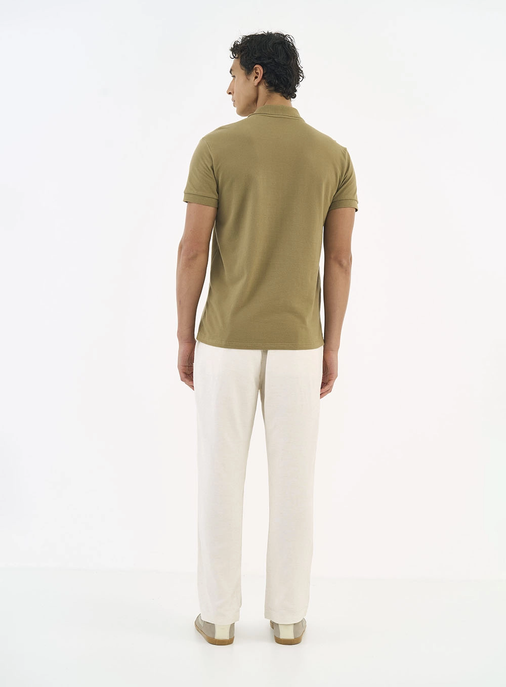 Camisa Polo Essential Piquet Marrom