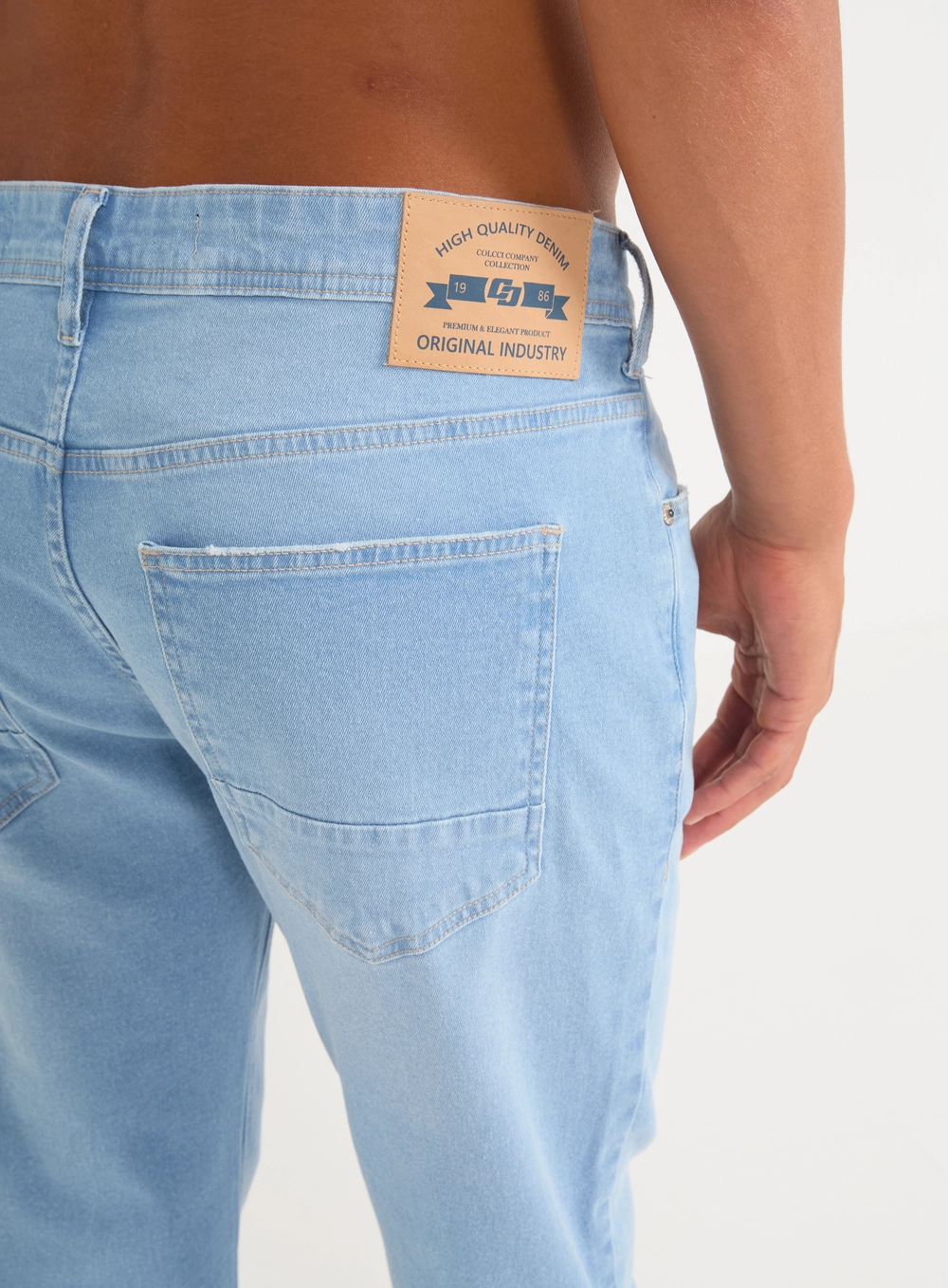 Calça Jeans Masculina Felipe Skinny Índigo