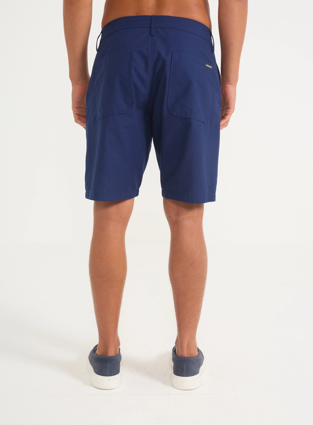 Bermuda Masculina Alfaiataria Azul