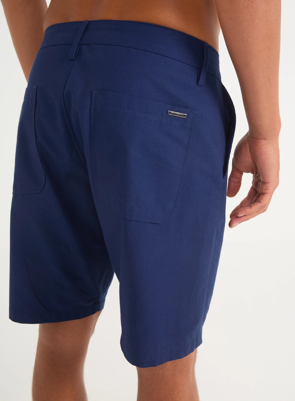 Bermuda Masculina Alfaiataria Azul