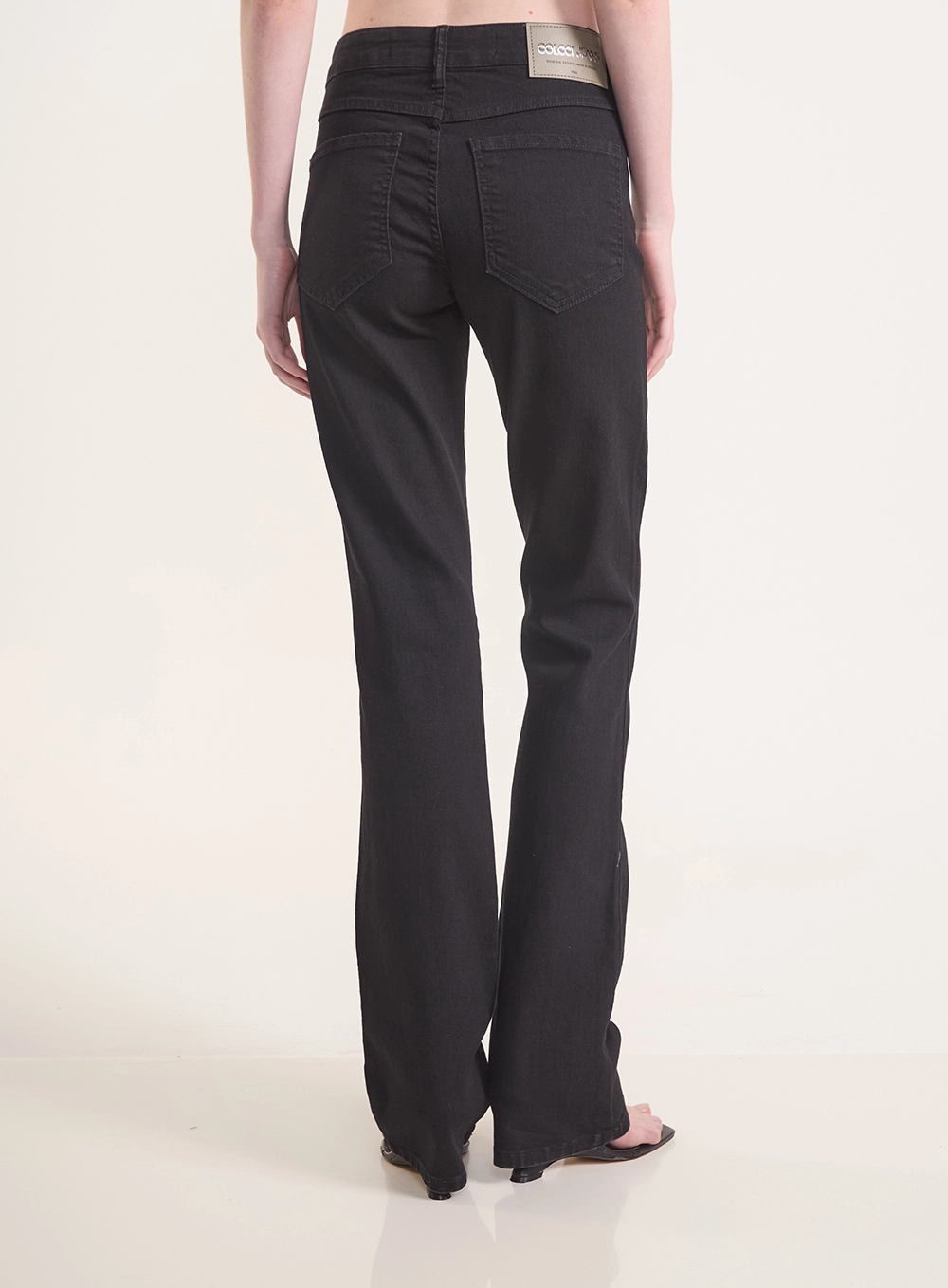 Calça Jeans Reta - Nova York Indigo Preto