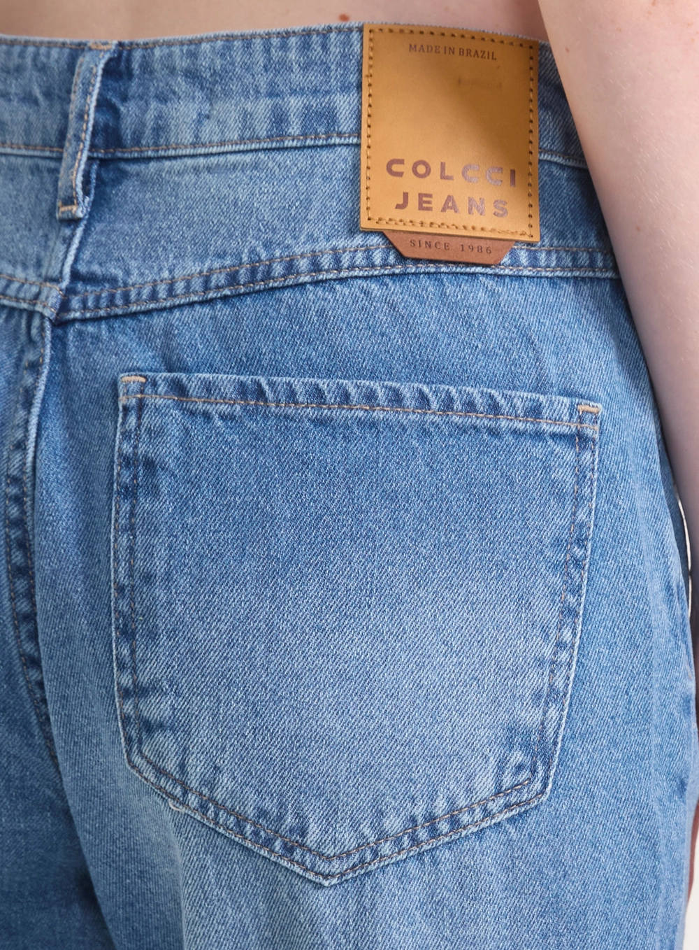 Calça Jeans Mom - Madrid Índigo