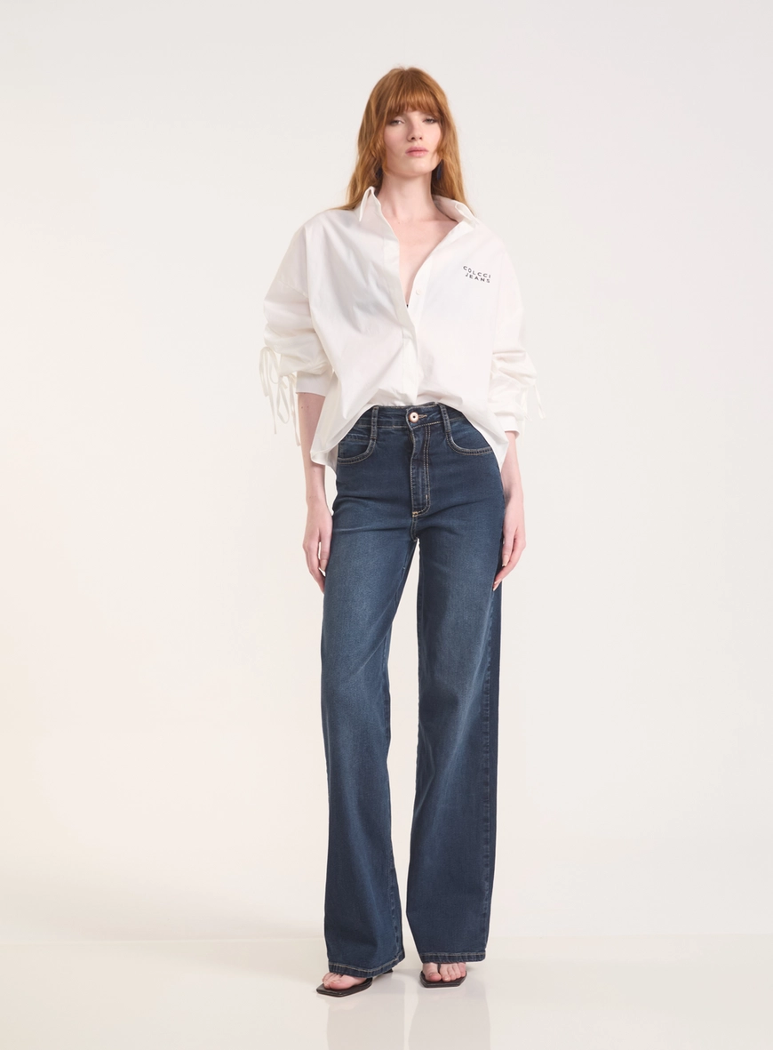 Calça Jeans Wide Leg Berlim Exclusive
