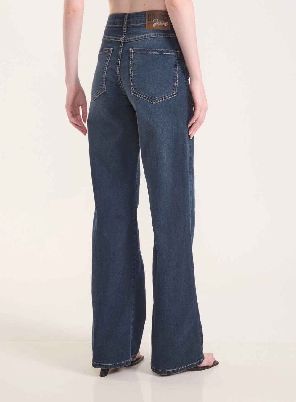 Calça Jeans Wide Leg Berlim Exclusive Índigo