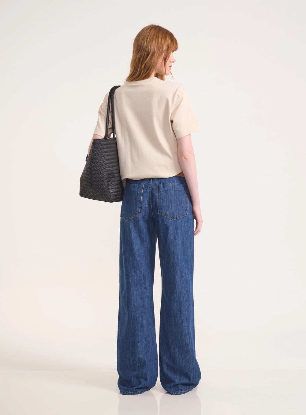 Calça Jeans Wide Leg Berlim High Waist Índigo