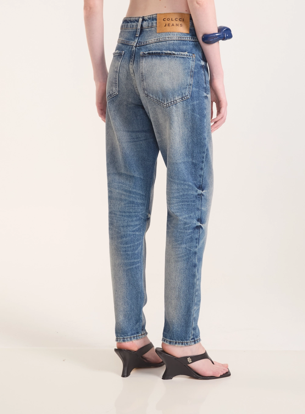 Calça Jeans Feminina Mom - Madrid Índigo