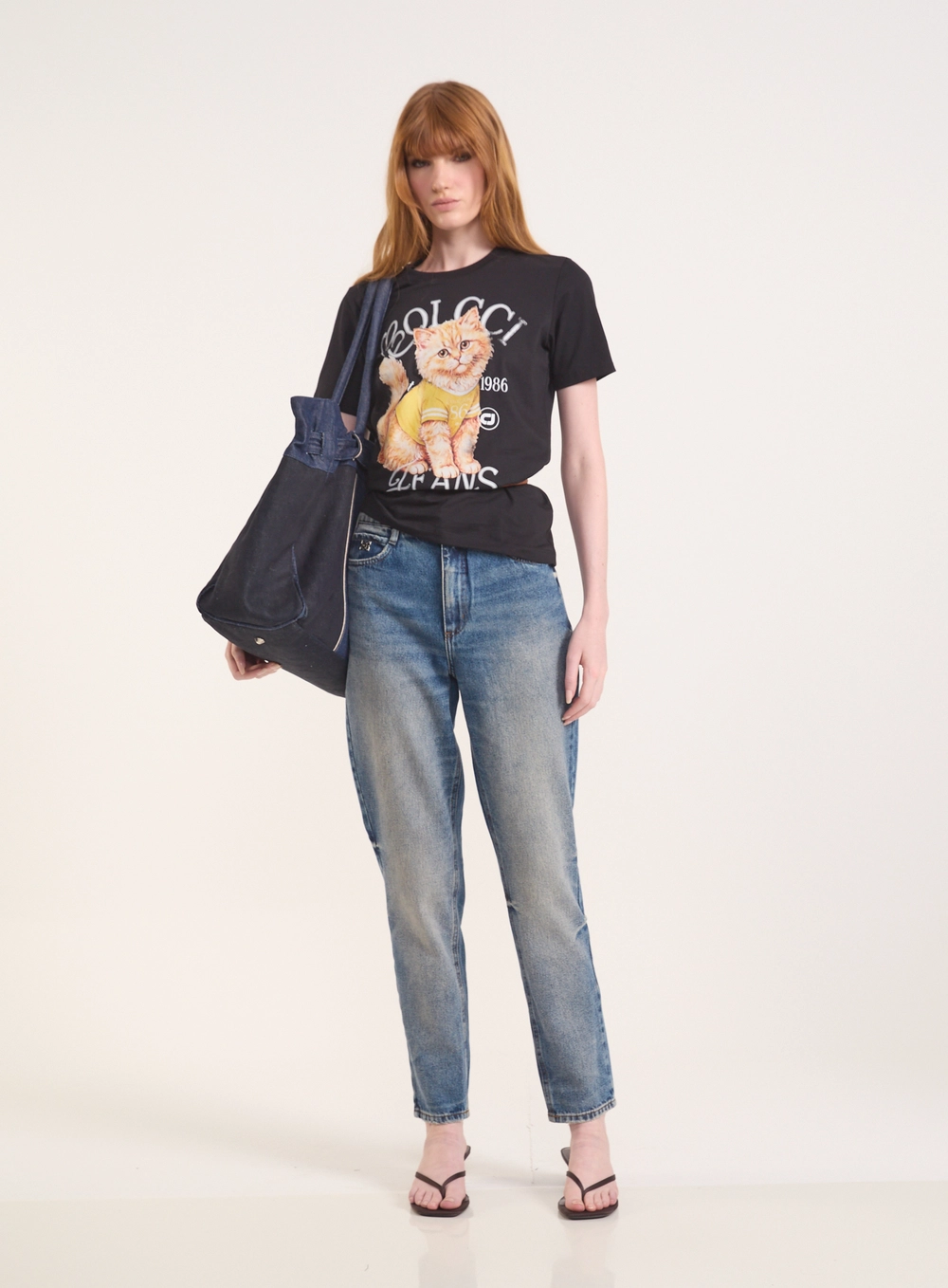 Calça Jeans Feminina Mom - Madrid Índigo