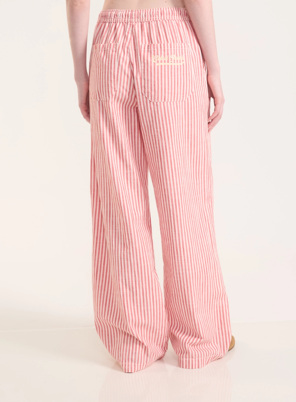Calça Sarja Wide Leg Estampada - Toquio Estampados