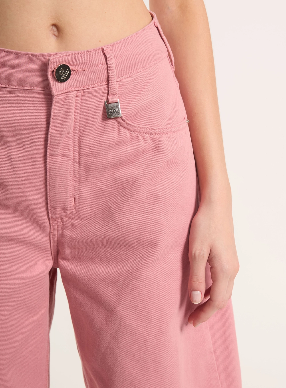 Calça Jeans Sarja Barrel - Dublin Rosa