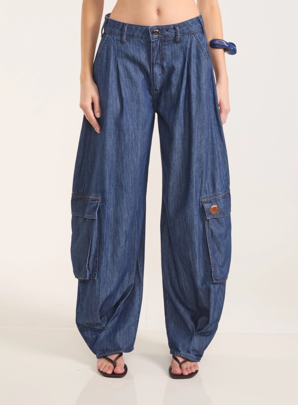 Calça Jeans Balloon  - Dublin Índigo
