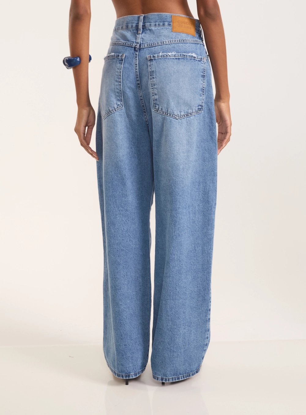 Calça Jeans Barrel Leg - California Índigo