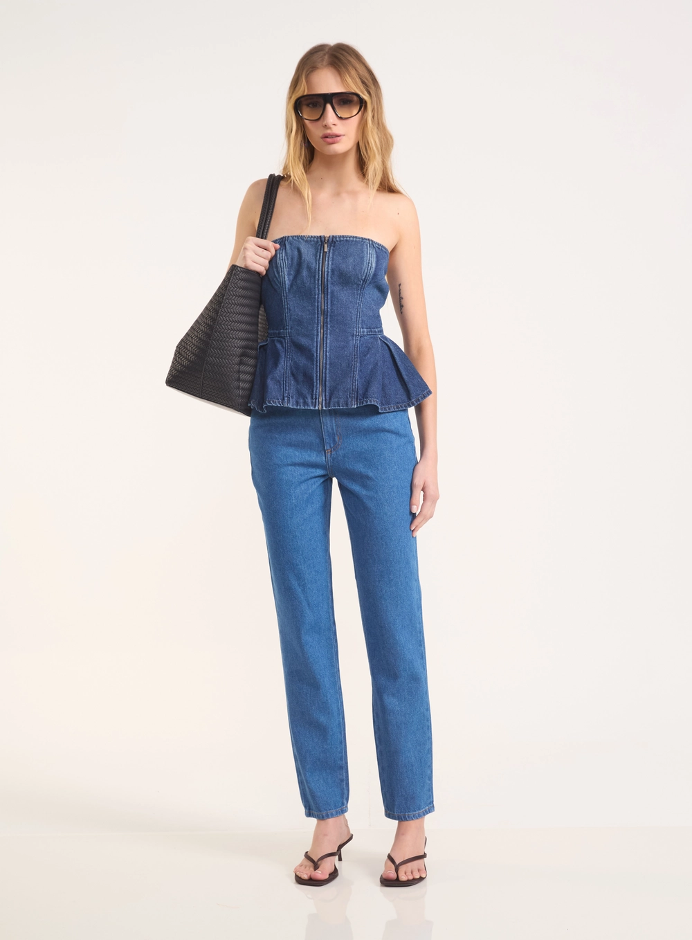 Calça Jeans Mom - Madrid Índigo