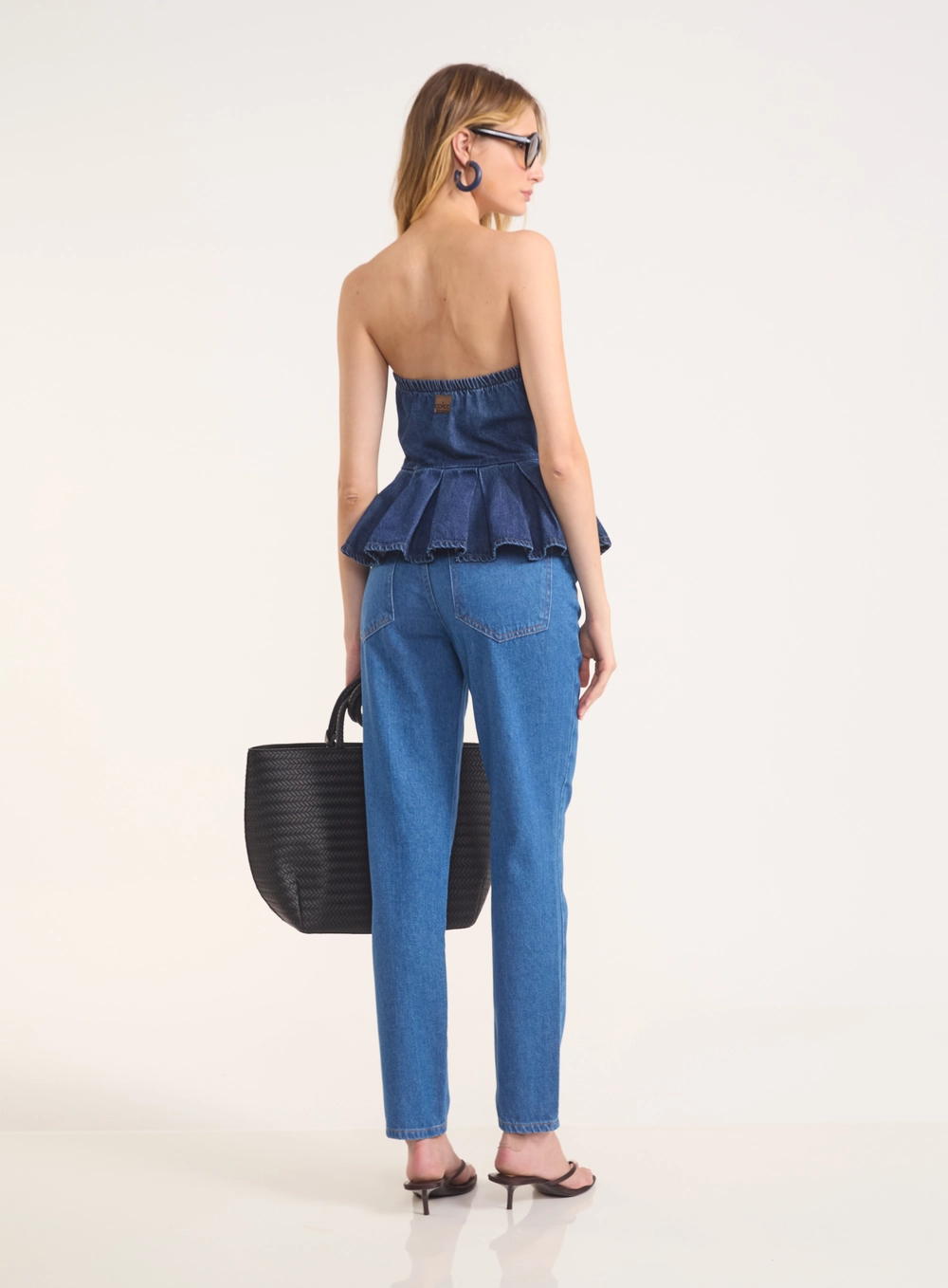 Calça Jeans Mom - Madrid Índigo