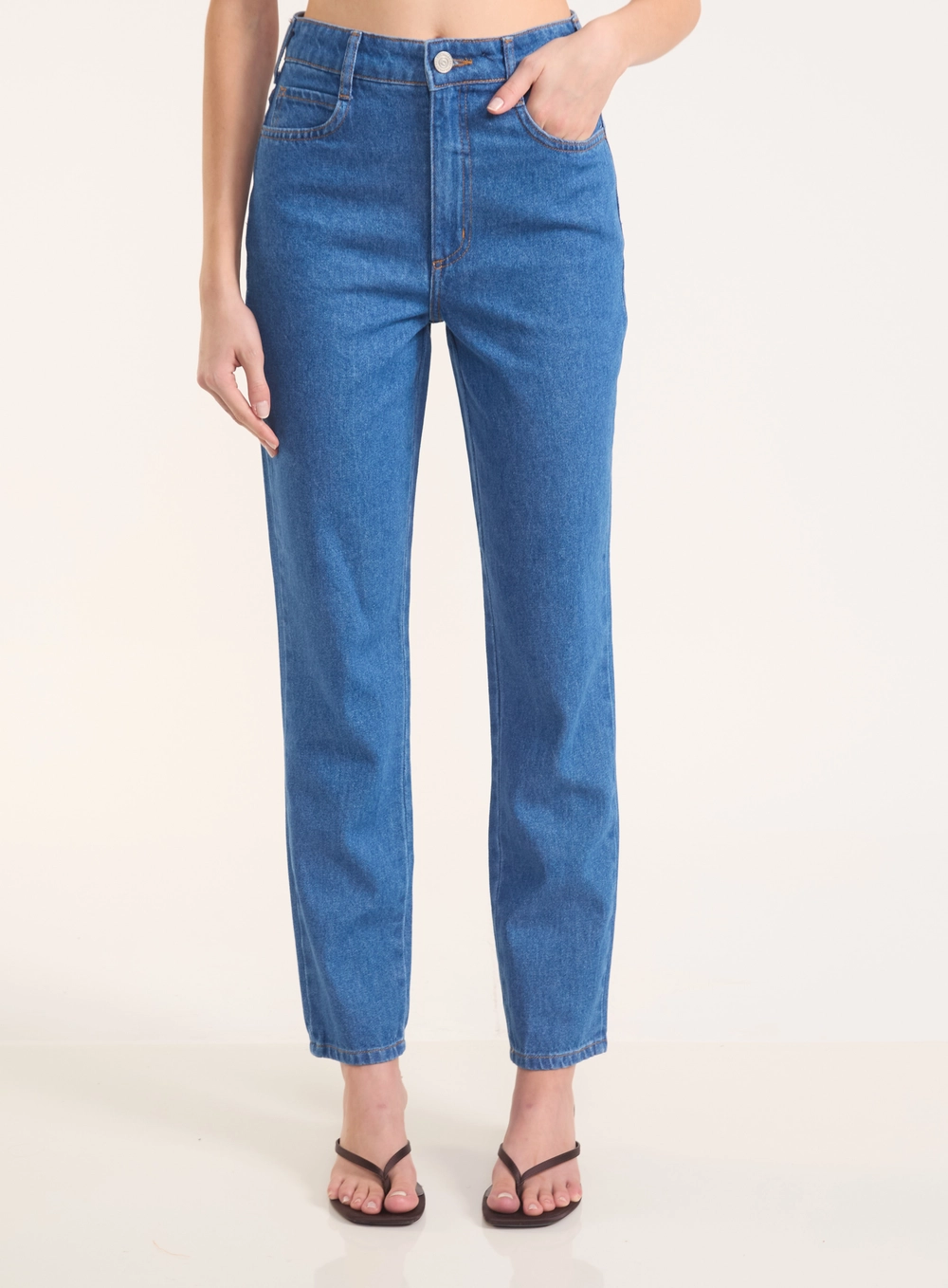 Calça Jeans Mom - Madrid Índigo