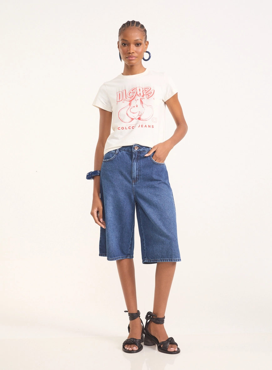 Bermuda Jeans Urban Wide