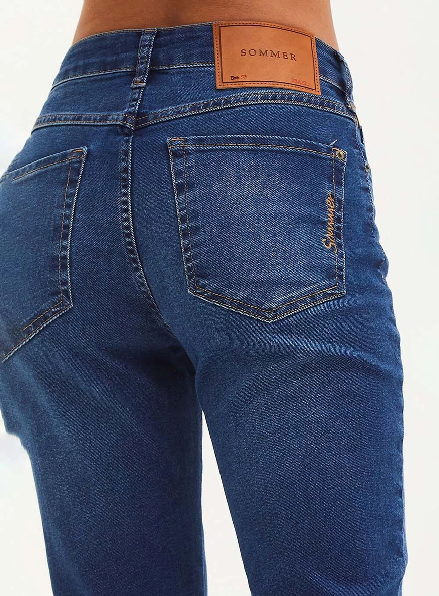 Calça Feminina Jeans - Skinny Índigo 4