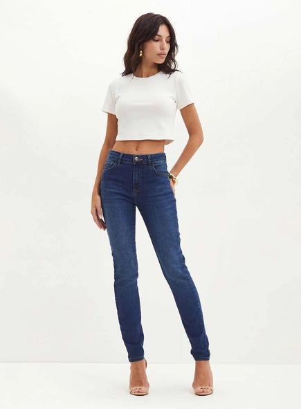 Calça Feminina Jeans - Skinny