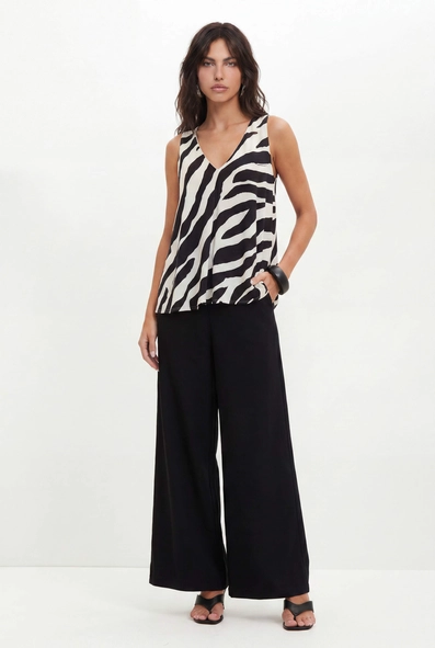 Calça Alfaiataria Feminina - Pantacourt