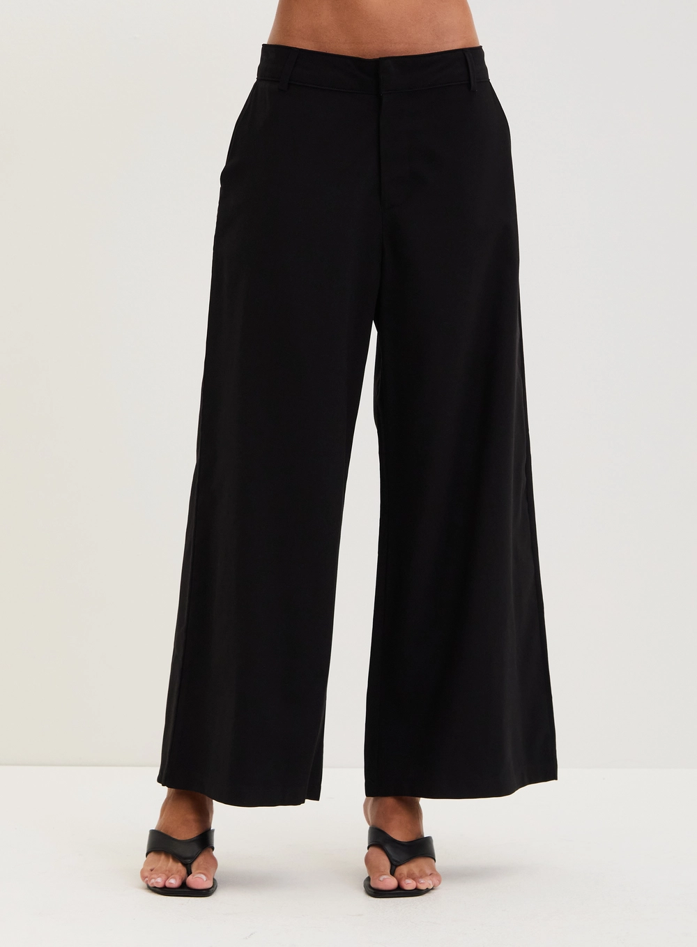 Calça Alfaiataria Feminina - Pantacourt Preto 2