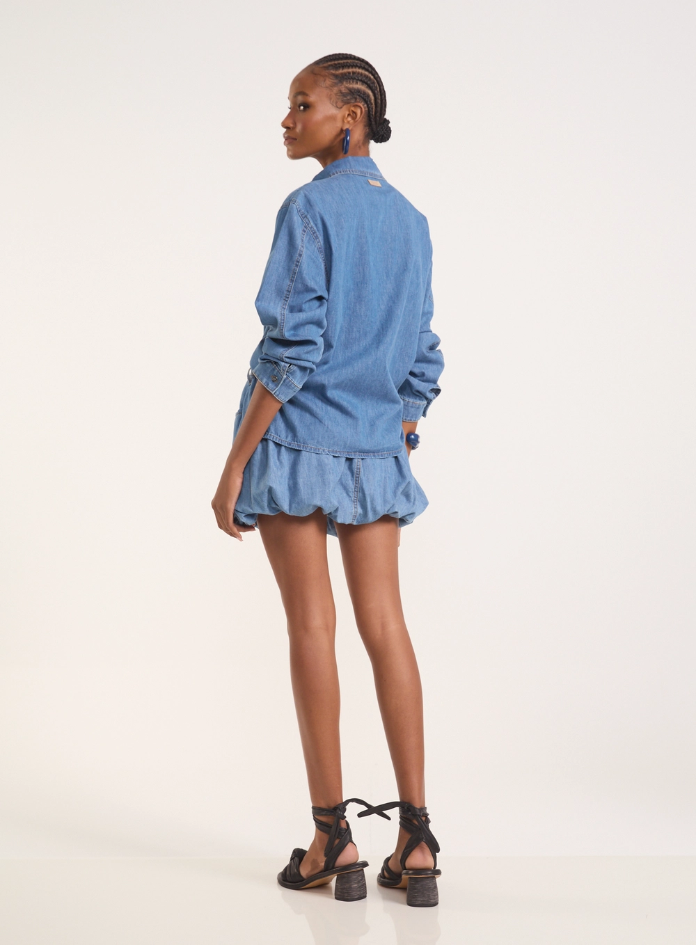 Camisa Jeans Over - Loose Índigo