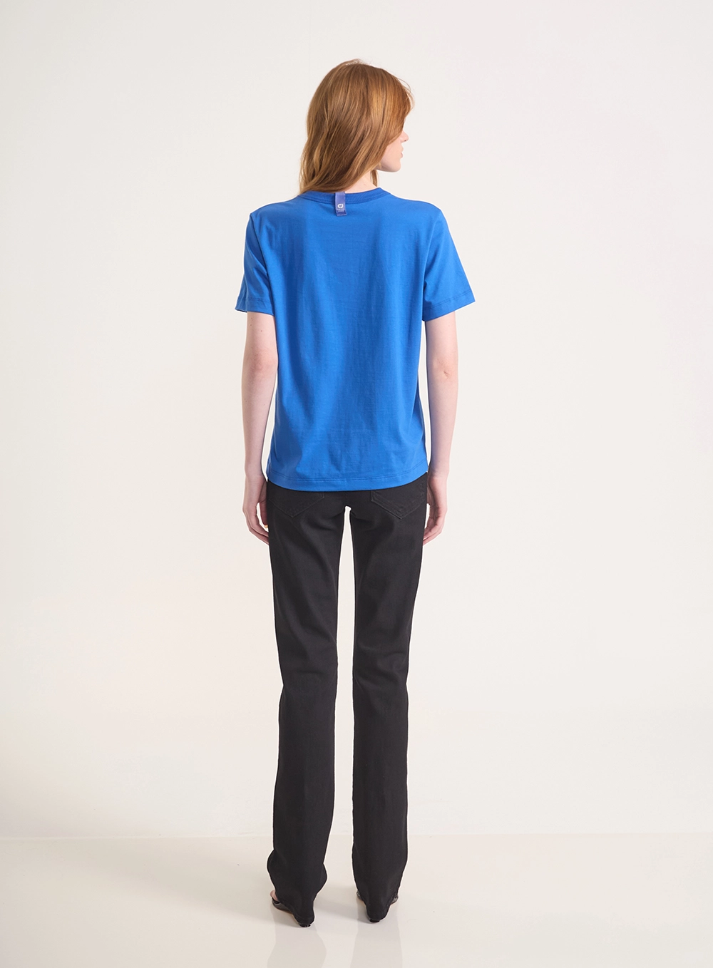 Camiseta Minimalist Logo Azul
