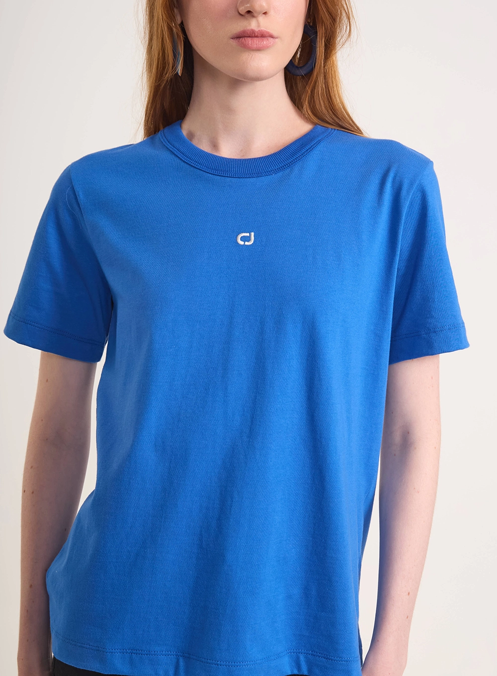Camiseta Minimalist Logo Azul