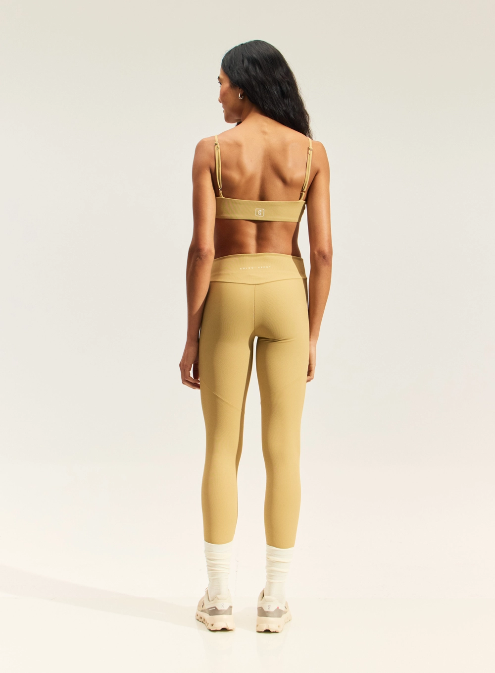 Calça Legging Sport - Perfect Fit Bege Soybean