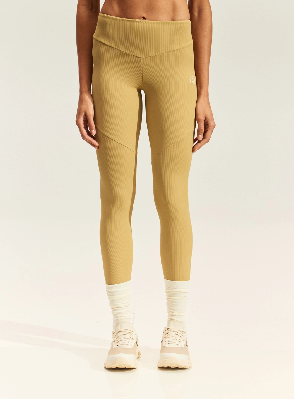 Calça Legging Sport - Perfect Fit Bege Soybean