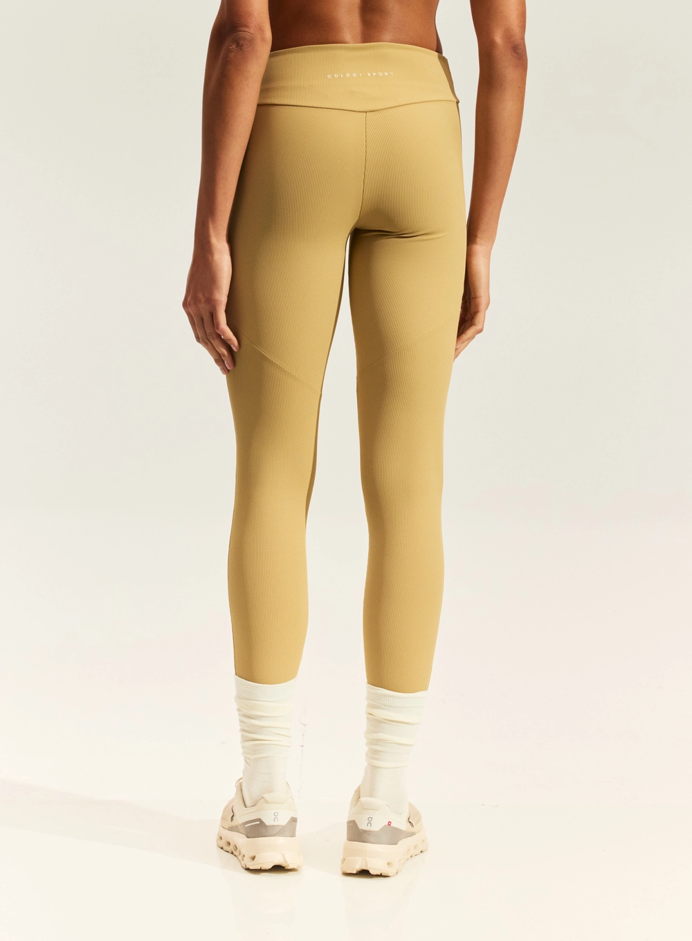 Calça Legging Sport - Perfect Fit Bege Soybean