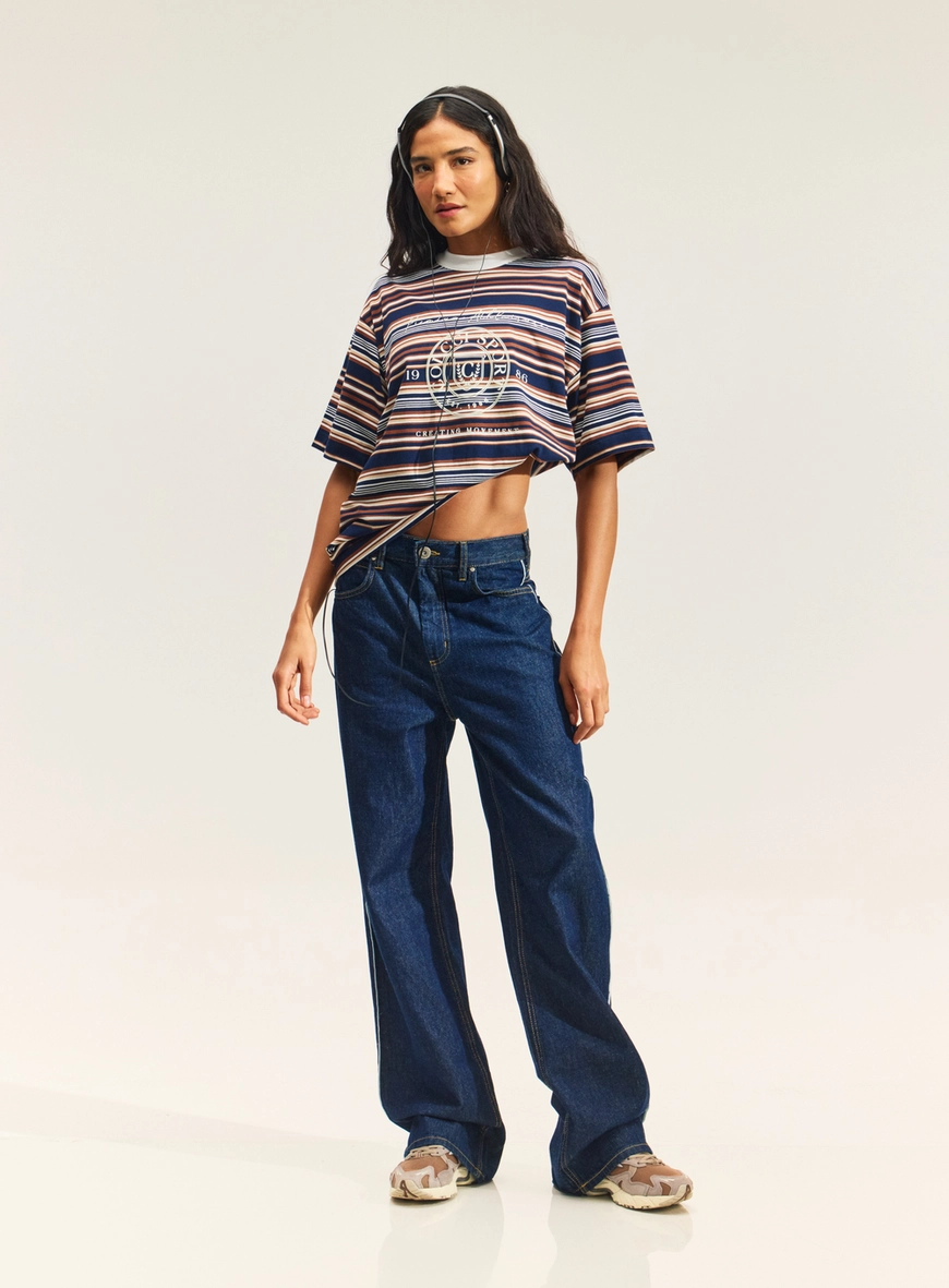 Camiseta Feminina Oversized Estampada