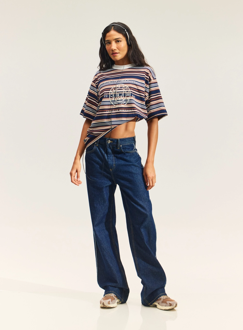 Camiseta Feminina Oversized Estampada Estampados