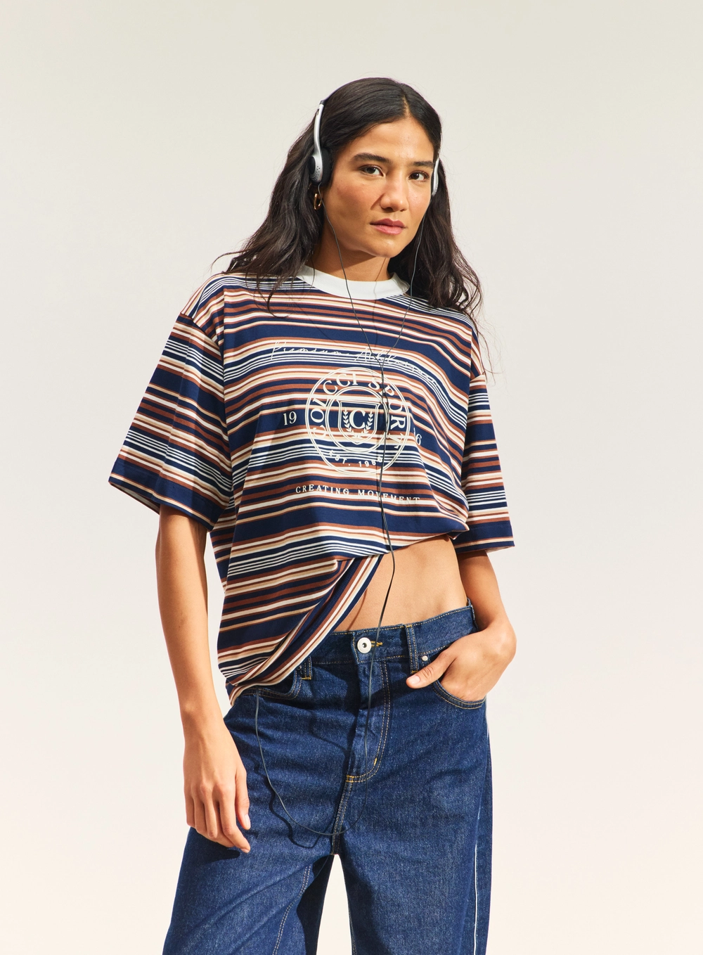 Camiseta Feminina Oversized Estampada Estampados