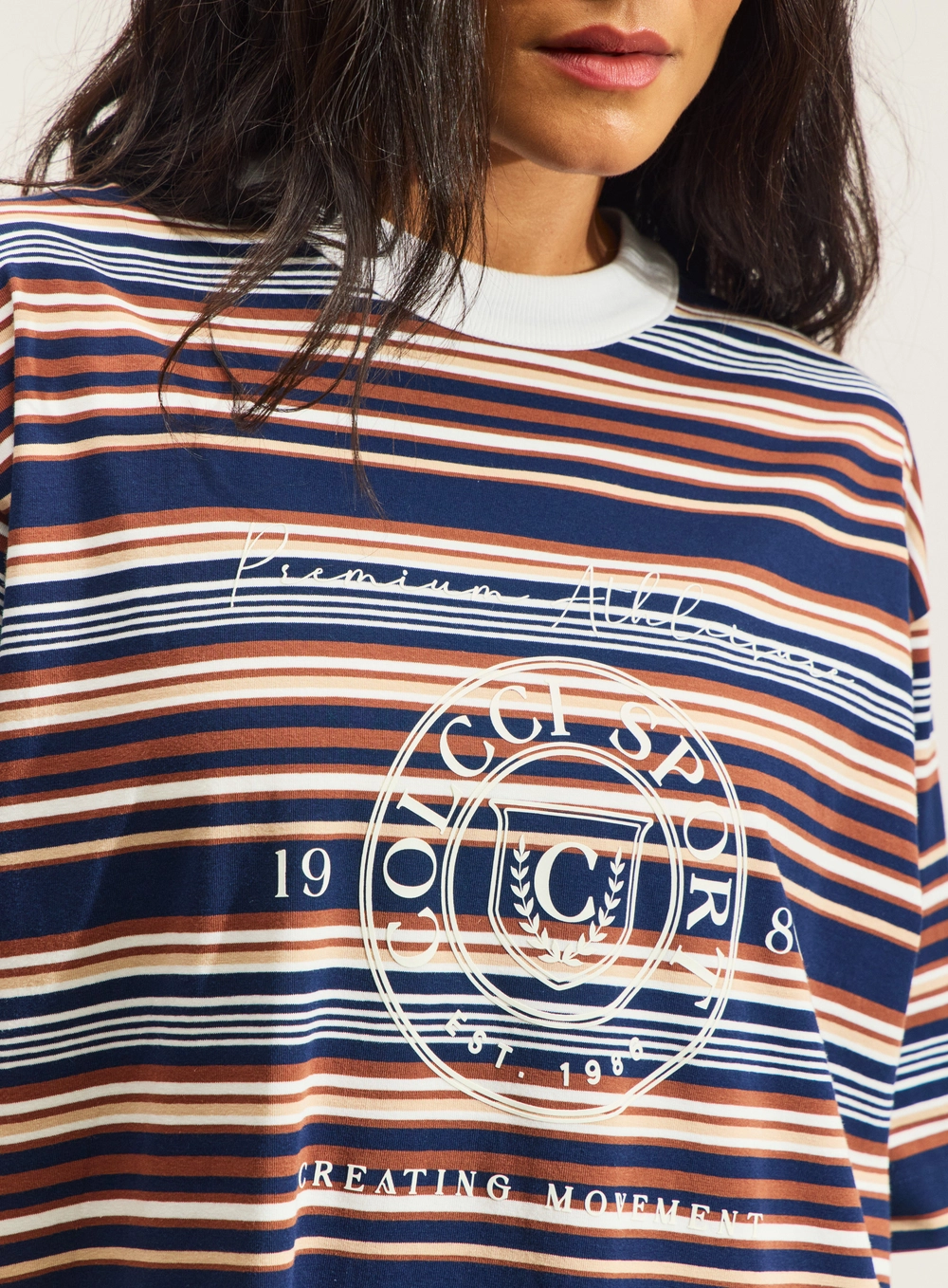 Camiseta Feminina Oversized Estampada Estampados