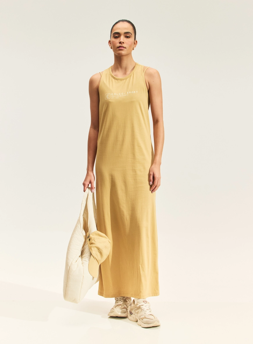 Vestido Longo Feminino Costas Nadador