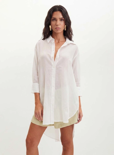 Camisa Feminina Com Botões - Comfort