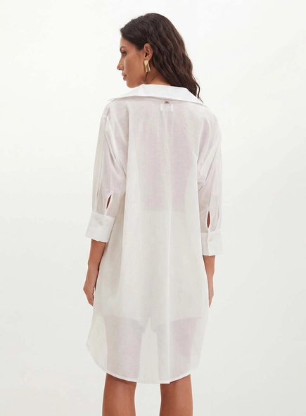 Camisa Feminina Com Botões - Comfort