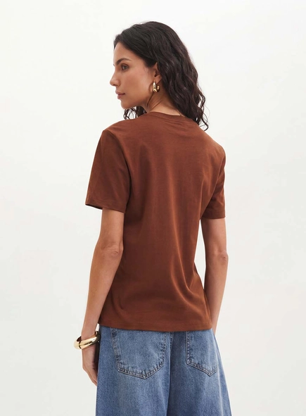 Camiseta Feminina Com Ilustração - Comfort
