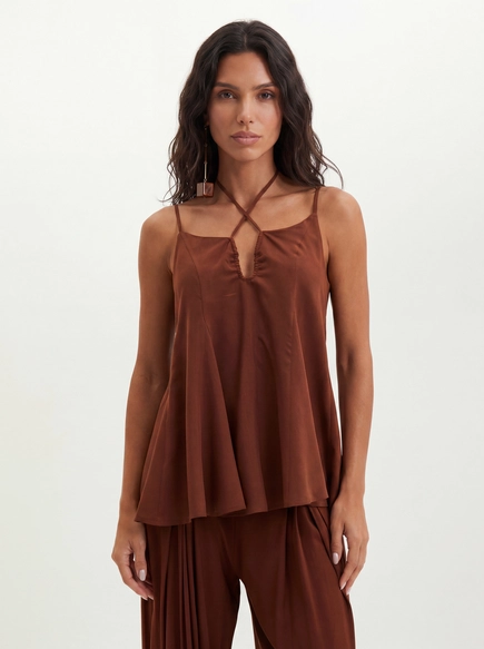 Blusa Feminina Com Amarração - Godê
