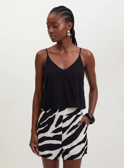 Blusa Feminina Com Alças Finas - Comfort