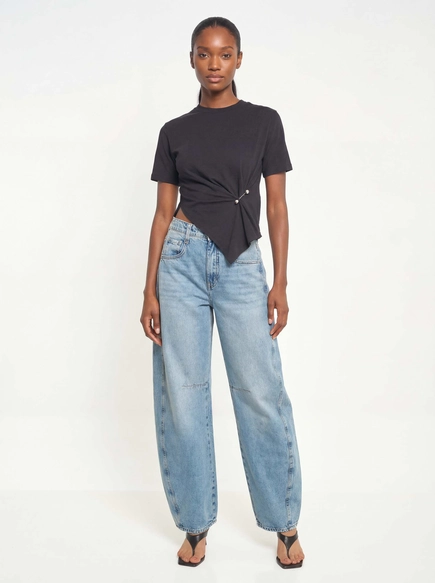 Calça Jeans Feminina - Barrel
