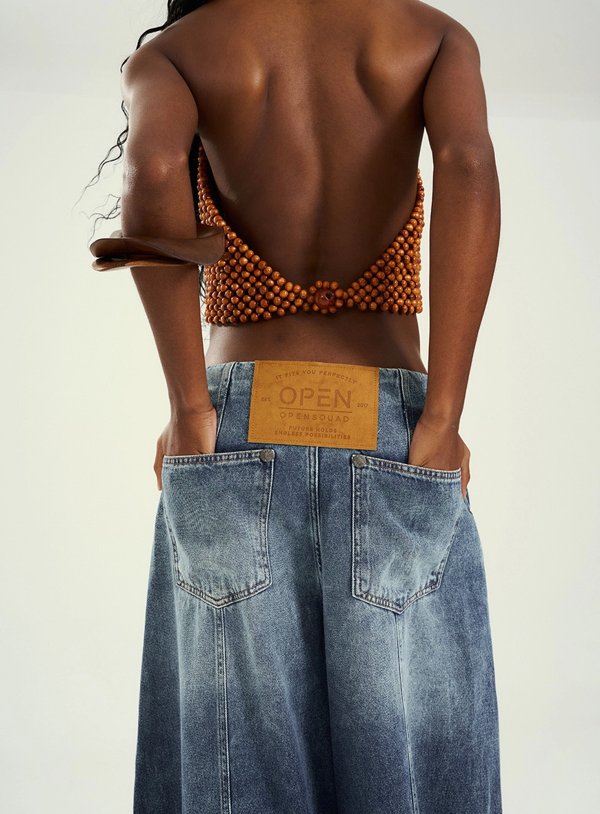 Calça Jeans Feminina - Wide Leg Índigo 3